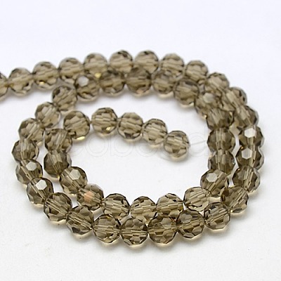 Glass Beads Strands EGLA-J042-6mm-09-1