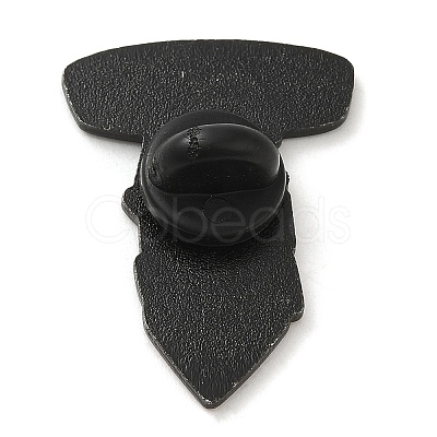 Black Alloy Brooches JEWB-I029-03EB-03-1