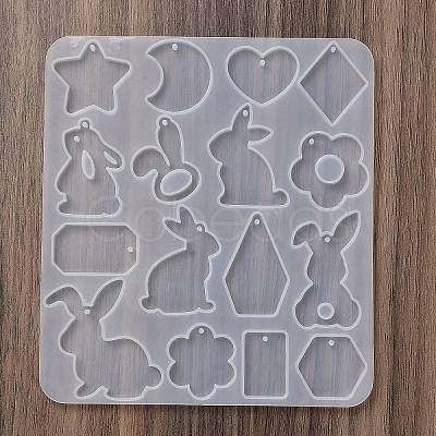 Animal Earrings Pendants DIY Silicone Mold DIY-Q033-02B-1