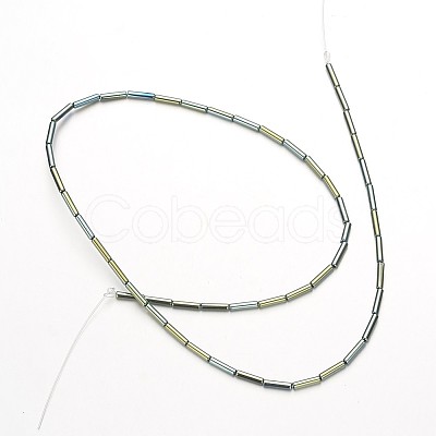 Electroplate Non-magnetic Synthetic Hematite Bead Strands G-F300-37B-07-1