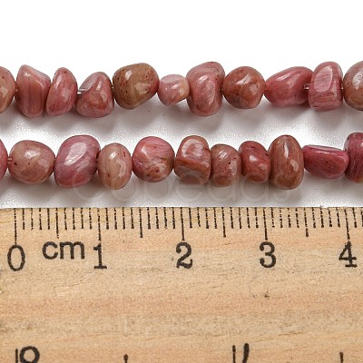 Natural Rhodochrosite Bead Strands G-F465-52-1