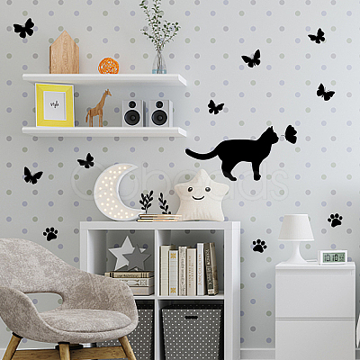 PVC Wall Stickers DIY-WH0228-443-1