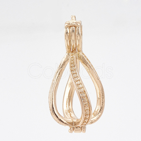 Brass Locket Pendants KK-Q748-039KC-1