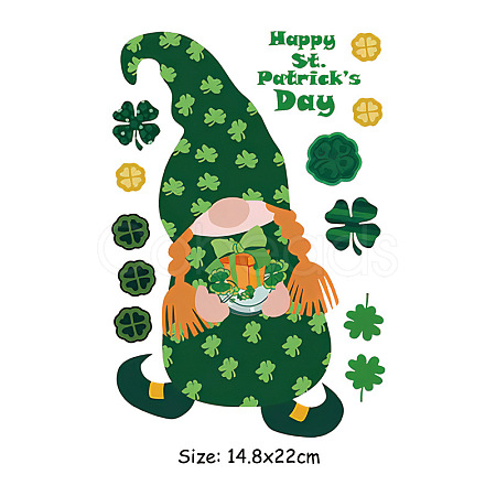 Saint Patrick's Day Theme PET Sublimation Stickers PW-WG34539-16-1
