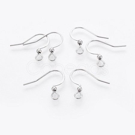 Tarnish Resistant 316 Surgical Stainless Steel French Earring Hooks STAS-P221-03P-1