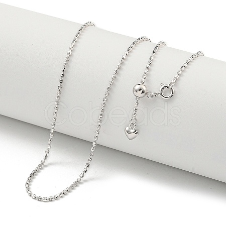 925 Sterling Silver Necklaces NJEW-C052-10P-1