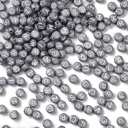 Opaque Acrylic Beads ACRC-Q008-02-1
