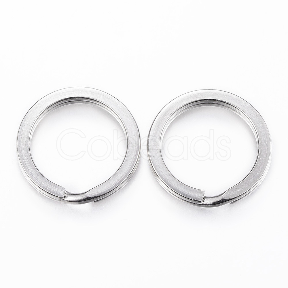 Cheap 304 Stainless Steel Split Key Rings Online Store - Cobeads.com