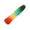 Baking Painted Glass Bead Strands, Bicone, Faceted, Colorful, 6x5.5mm, Hole: 1.2mm, about 47pcs/strand, 10.43''(26.5cm)