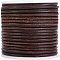 Cowhide Leather Cord, Jewelry Cord, Jewelry Making Material, Saddle Brown, 3mm, about 21.87 Yards(20m)/Roll