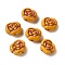 Opaque Lampwork Beads, Rose, Gold, 13x8mm, Hole: 1mm, about 58~70pcs/100g