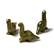 Natural Unakite Home Display Decoration, 3D Dinosaur, 48x21x46mm