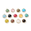 Natural & Synthetic Mixed Gemstone Pendants G-G012-09D-2