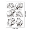 Custom Summer Theme PVC Plastic Clear Stamps DIY-WH0631-0027-8