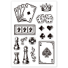 Custom PVC Plastic Clear Stamps DIY-WH0448-0628-8