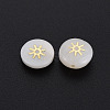 Natural Freshwater Shell Beads SHEL-N003-22-10-3