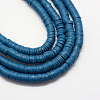 Eco-Friendly Handmade Polymer Clay Beads X-CLAY-R067-5.0mm-44-1