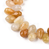 Natural Topaz Jade Beads Strands G-S357-C02-12A-3