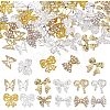 SUPERFINDINGS 72Pcs 12 Style Nail Art Decoration MRMJ-FH0001-17-1