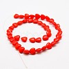 Heart Synthetic Turquoise Beads Strands TURQ-I019-12mm-M-3