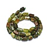 Natural Green Garnet Beads Strands G-O170-139-2