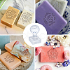 Plastic Stamps DIY-WH0350-080-3