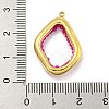 Faceted Natural Quartz Dyed Pendants STAS-K273-04G-01-3