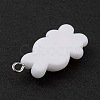 Opaque Resin Pendants RESI-D064-02P-07-4