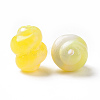 Two Tone Opaque Acrylic Beads OACR-P013-31B-3