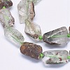 Natural Lotilite Quartz Beads Strands G-O173-081-3