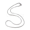 Gifts for Boyfriend On Valentines Day 304 Stainless Steel Necklaces NJEW-H411-53-2