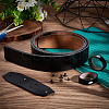 Cowhide Leather Belt Strap AJEW-WH0314-393-5