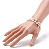Glass Beads Stretch Bracelets Sets BJEW-JB06575-04-3