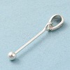 925 Sterling Silver Pendant Bails STER-P048-01B-S-2