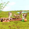 Mini Resin Squirrels MIMO-PW0003-173B-1