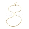 Brass Wheat Chain Necklace NJEW-R260-03G-1