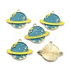 Alloy Enamel Pendants ENAM-CJC0006-61F-2