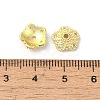 Rack Plating Brass Beads Caps KK-B088-04C-G-3