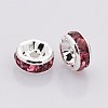Brass Rhinestone Spacer Beads RB-A014-Z8mm-23S-NF-2