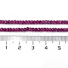 Natural Ruby Beads Strands G-L597-B01-01-5