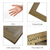 Natural Wood Photo Frames AJEW-WH0292-063-3