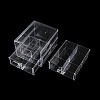 4-Grid Acrylic Jewelry Storage Drawer Boxes CON-K002-01B-4