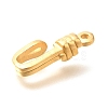 Ion Plating(IP) 304 Stainless Steel Hook Clasps STAS-I321-71G-2