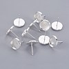 304 Stainless Steel Stud Earring Findings STAS-F188-01P-C-2