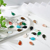 Fashewelry 24pcs 12 Styles Natural & Synthetic Gemstone Pendants G-FW0001-33-6