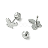 Non-Tarnish 304 Stainless Steel Ear Studs EJEW-Q801-11P-2