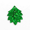 Ornament Accessories Leaf Plastic Paillette Beads PVC-Q033-M-2