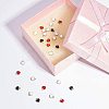 Heart Alloy Enamel Charms ENAM-PH0001-13-5