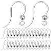 SUNNYCLUE 80Pcs Eco-Friendly Plastic Earring Hooks STAS-SC0004-43S-1