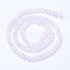 Electroplate Glass Beads Strands EGLA-A044-J3mm-B02-2